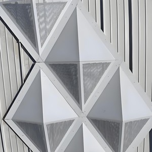 Настраиваемый материал WPC матричная облицовка наружная алюминиевая наружная настенная панель для украшения гостиной - Product Image 4