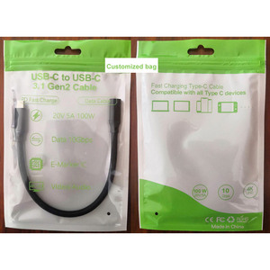 PD100W USB 3.1 16 cips Gen2 10Gbps USB tip-C erkek USB-C için kadın uzatma veri kablosu CB58 - Product Image 2