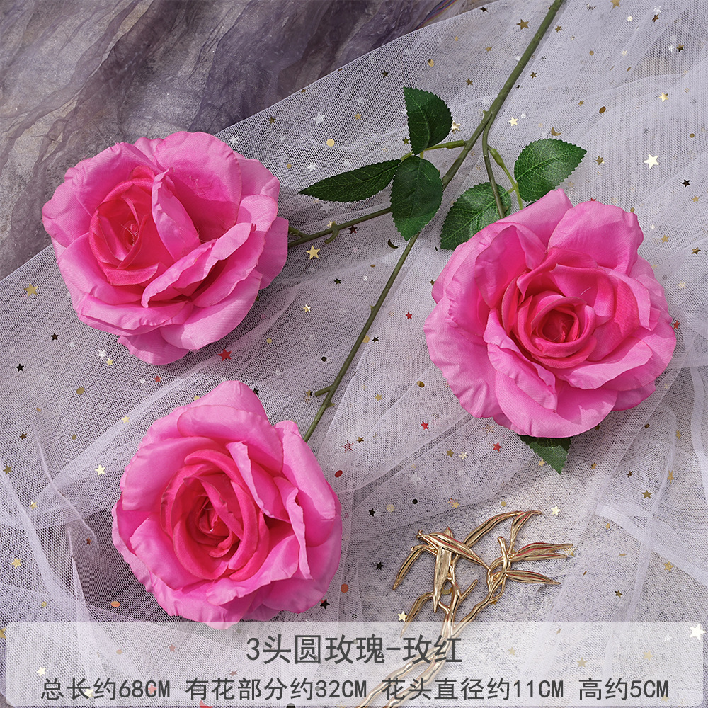 K-3 Rose Ronde - Rouge Rosé