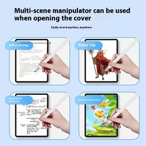 塑料笔可吸附平板电容笔二合一触控笔适用于<span class=keywords><strong>ipad</strong></span>苹果华为手机