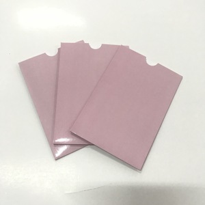 Mini-Umschlag Kraft papier umschlag individuell bedruckte Marke UV-weißer Umschlag mit transparentem Fenster - Product Image 6