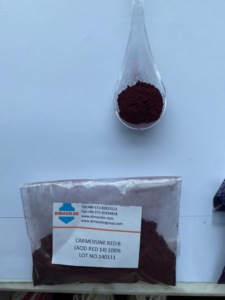 Yün kağıt tekstil boyaları için karmoisine kırmızı B asit kırmızı B 100% (asit kırmızı 14) - Product Image 3