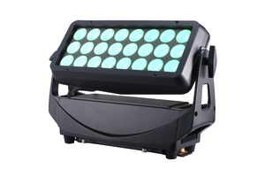 Ip65 עמיד למים חיצונית 24 * 20w rgbw הוביל citycolon לשטוף אור לבניין חיצוני אירוע אירוע מסיבת חתונה