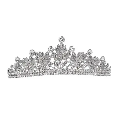 Atacado Bridal Wedding Rhinestone Coroas E Preços Baratos Crystal Metal Crown Tiaras Em Bulk Bridal Accessories