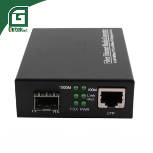 GETEKnet 10G Media Converter SC SFP Gigabit fibra ottica Media Converter 2.5G rete con supporto GSM TCP - Product Image 3