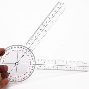 8 inç ortak profesyonel sağlık cetvel plastik esnek tıbbi goniometre cetvel fiyat - Product Image 4