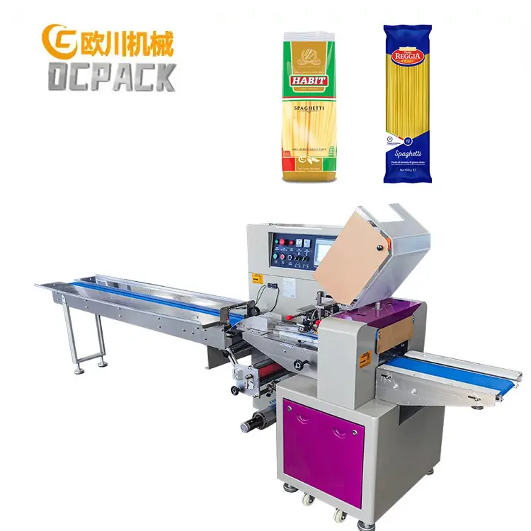 Lengte Is 65-190Mm Noodle Verpakking Spaghetti Noodle Verpakkingsmachine