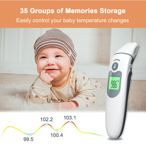 Bệnh viện cấp nhiệt kế động mạch Thái Dương với 40 bộ nhớ thu hồi cho phòng khám & nhà - Product Image 4