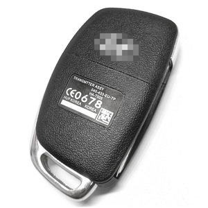 เปลี่ยน 4 ปุ่มรีโมทคีย์กรณีเชลล์ Filp Key Fob สําหรับ H-yundai Sonata 2017 Ix35 Santa Fe i30 i20 Ix45 รถอุปกรณ์เสริม - Product Image 4