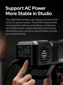 Godox AD600Pro II一合一户外闪光灯户外肖像TTL高速同步内置接收器
