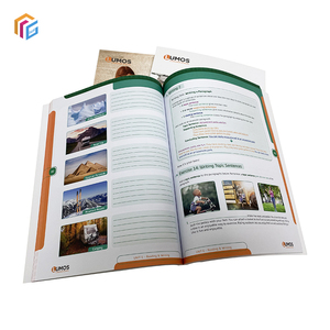 Libro de texto impreso barato de tapa blanda en rústica con diseño personalizado Libros de trabajo escolares para niños con impresión personalizada - Product Image 3