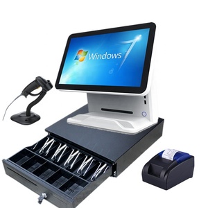 POS820 Windows/linux/android кассовый аппарат POS, система Pos 15 дюймов, кассовый аппарат, Встроенный принтер-ODM - Product Image 1