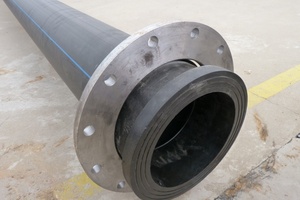 8 10 12 14 16 20 22 26 28นิ้วท่อส่งน้ำ HDPE ที่มีครีบทั้งสองด้าน - Product Image 4