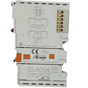FAST SHIP EL4004 New in Box EL4004 <strong>PLC</strong> | 4x <strong>Analog</strong> <strong>Output</strong> <strong>Module</strong> 12bit One Year Warranty - Product Image 1