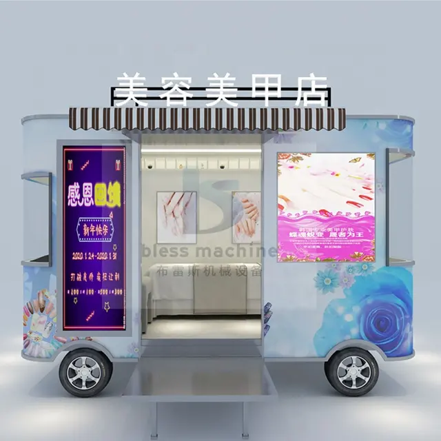 Camion elettrico dell'alimento dei camion dell'alimento Mobile di Catering di progettazione unica di 2022 6M