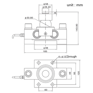 Qs-3x 10 Ton Digital Beam <strong>Load</strong> Sensor Cell Cheap Force Sensors &amp; <strong>Load</strong> Cells Used in Cars