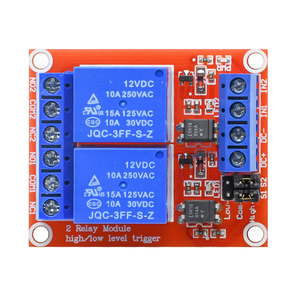 5V 9V 12V 24V 2-Kanal-Relaismodul mit Optokoppler-Isolation Hoch-und Niedrigpegel-Trigger relais für Arduino