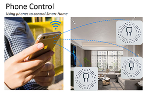 Lezu para Tuya Mini Smart Switch Control de 2 vías Wifi/inalámbrico Zigbee DIY Relé Homekit Switch Module para Light Breaker 15A Max. - Product Image 6