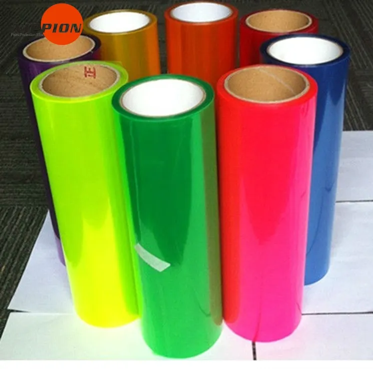 Guangzhou produttore commercio all'ingrosso di Auto della luce della testa involucro del vinile di colore pellicola in pvc auto adhesive0.3 * 10m Levigatura Lampada Auto Pellicola