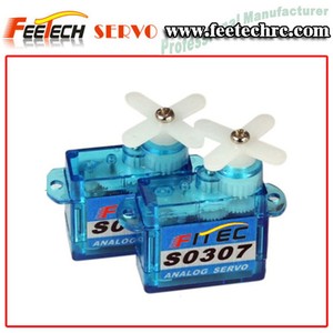 6V 0.6Kg.Cm Analog <strong>Servo</strong> FS0307 4.4G 0.09Sec Plastic Gear With 20T Plastic Case Metal Brush Motor for <strong>Arduino</strong> Car Hobbydrivers - Product Image 4