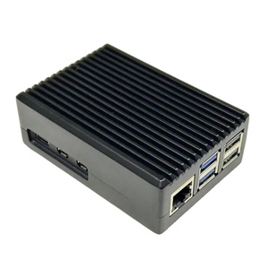 Carcasa de aleación de aluminio Raspberry Pi 5 Pilar de refrigeración incorporado