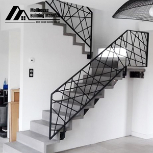 Fabrika fiyat paslanmaz cam korkuluk Post Modern tasarım balkon için - Product Image 1