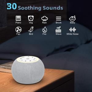 高品质婴儿白噪声扬声器30舒缓声音机夜光噪声播放器批发白噪声机