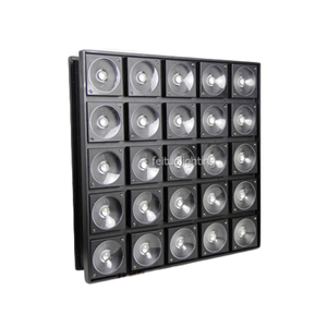 Yüksek Kaliteli Sahne Işık DMX 5x5 Led Seyirci Blinders 25x30w RGB 3IN1 Led Panel matris ışık - Product Image 1