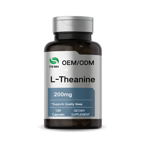 Kapsul Vegetarian OEM non-gmo suplemen l-theanine/kapsul l-theanine - Product Image 1