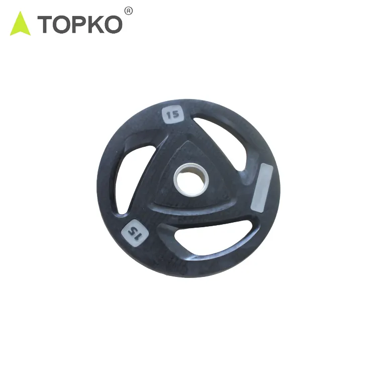 TOPKO gimnasio solía placas de peso de materiales naturales