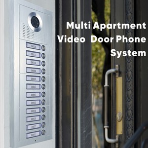 Building <strong>Intercom</strong> <strong>System</strong> HD Image Press Button Calling <strong>2</strong> Ways Talk <strong>Easy</strong> Installation Simple Setting Bus Power Video Doorbell - Product Image 3