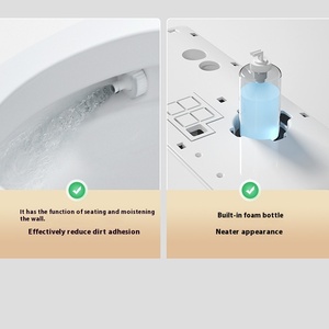 Intelligent Multi-Function Smart <strong>Toilet</strong> 58 cm Long with Small <strong>Size</strong> Remote Control &amp; S-Trap Drainage Pattern Included - Product Image 4