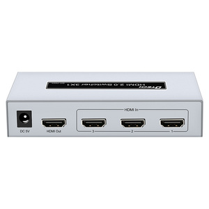 OEM 4K 8K HDMI矩阵切换器3X1 DC5V/1A KVM HDMI切换器3端口4k视频切换器，带红外，适用于平板电脑/TB/PS3/PS4播放器 - Product Image 3