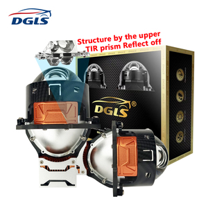 DGLS Excellent G36 TIR <strong>Bi</strong> <strong>Led</strong> Dual-light Lens 3 Inch Bulb Car <strong>Led</strong> Projector Lens Headlight <strong>Bi</strong> <strong>Led</strong> Projector Lens 3.0