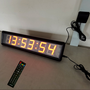 2.3インチ6桁LED GPSウォールクロック屋内リモコンタイマーストップウォッチ付きデジタルDAP製品 - Product Image 6