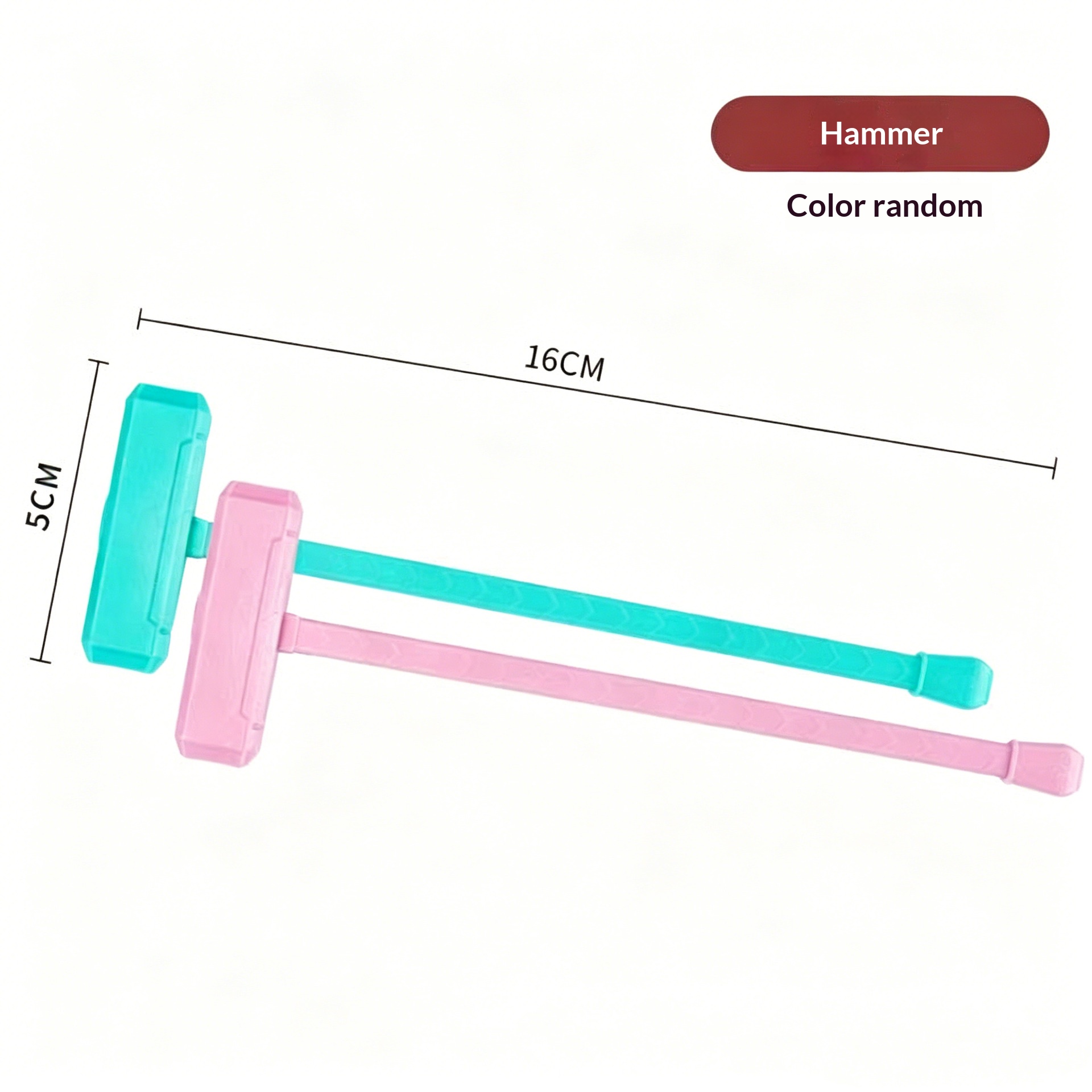 Safe plastic hammer