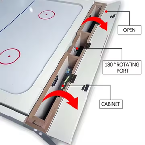 High Quality 4 in 1 Pool <strong>Table</strong> 7ft <strong>With</strong> Billiards Air Hockey <strong>Table</strong> Tennis and Dinning Top <strong>Multi</strong> <strong>Games</strong> <strong>Table</strong> Rotating - Product Image 4