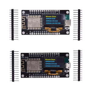 Entwicklungs platine NodeMCU ESP8266 mit 0,96 Zoll OLED-Anzeige CH340G ESP-12E WiFi-Modul TYPE-C USB - Product Image 4