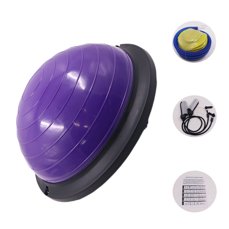 46cm Classic Style Balance Ball - Purple