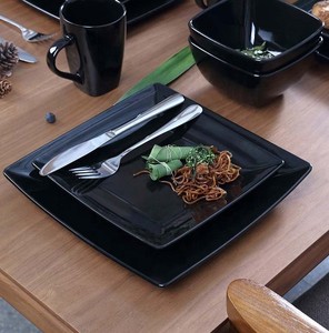 セラミックディナーセット正方形16個石黒食器セット食器セット卸売