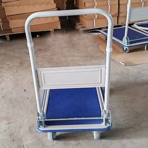 Dört tekerlekli Platform OEM özelleştirilebilir el arabası ile çelik el arabası - Product Image 6