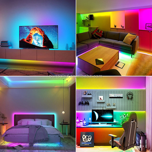 Светодиодные полосы приложение или Wi-Fi 12 В Дистанционно управляемый 5050 RGB COB умные полосы света/светодиодные полосы света - Product Image 3