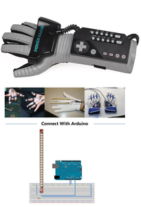 Sensor de flexión de 4,5 pulgadas para guantes electrónicos, Sensor de flexión de 4,5 pulgadas para el desarrollo de guantes electrónicos, reconocimiento de gestos, símbolo de espectro de 55,37mm - Product Image 6