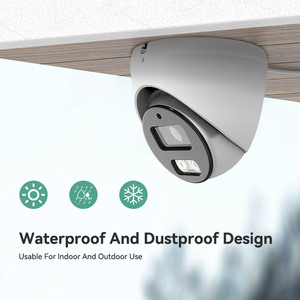 CANTONK XVR CCTV kamera takımı 4CH 4K açık su geçirmez AHD DOME kamera DVR kiti COMBO ev güvenlik CCTV sistemi - Product Image 2