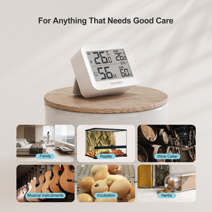 For INKBIRD ITH-13-B <strong>Data</strong> <strong>Logger</strong> 2 Pack Indoor <strong>Temperature</strong> <strong>and</strong> Humidity Monitor with APP <strong>Control</strong> Thermometer Hygrometer - Product Image 6