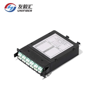 96/144/288F MPO/MTP to LC Cassette <strong>Patch</strong> <strong>Panel</strong>, Fully Loaded <strong>with</strong> 12 x 24F MPO/MTP Cassette <strong>Module</strong> - Product Image 4