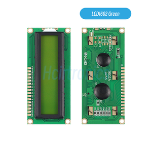 Modulo LCD1602 1602 1602A modulo LCD blu/giallo verde schermo schermo IIC I2C adattatore interfaccia acrilico Shell schermo per tastiera