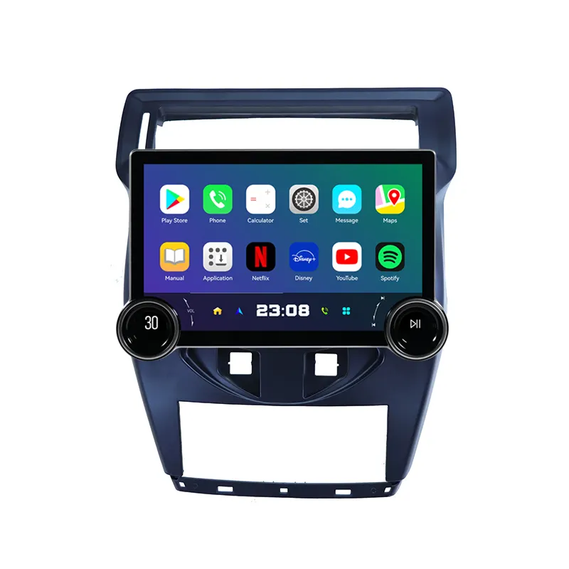 11.8 Inch Android Car Radio Dvd Player Stereo Autoradio With Knob For Citroen C-quatre 2012 Gps Navigation Auto Electronnics