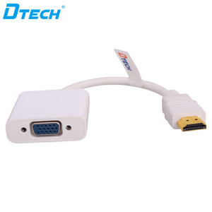 Dtech High Speed OEM ODM <strong>HDMI</strong> Converter Cable Support Plug and Play <strong>HDMI</strong> to VGA Converter Cable - Product Image 2