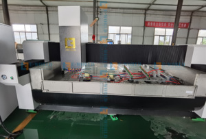 先进技术质量稳定的数控自动玻璃加工中心玻璃钻孔铣削磨边台 - Product Image 6